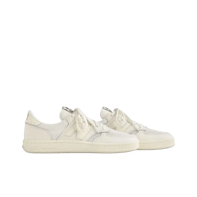 AIME LEON DORE x New Balance NB T500 Anti Slip Wear Resistant Low Top Skateboard Shoes Unisex White-1