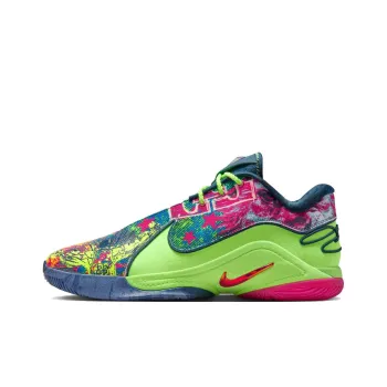 Nike Anti Slip Wear Resistant Low Top Basketball Shoes Men's Green