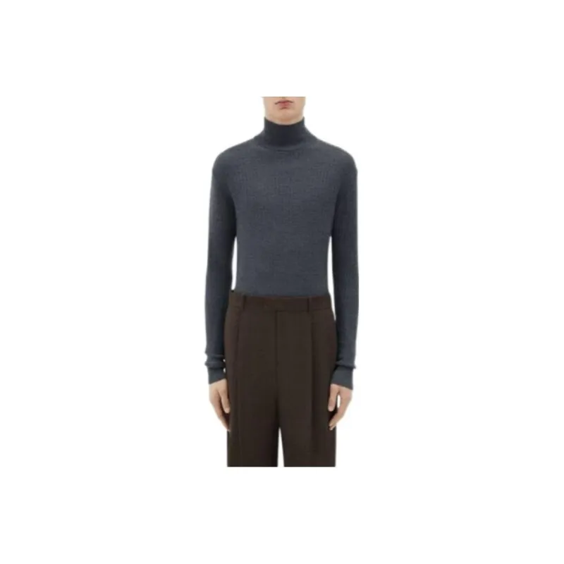 Bottega Veneta Sweaters Men Gray-0
