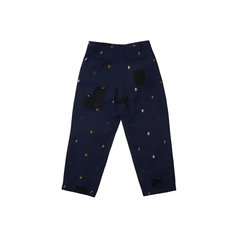 PALACE X Beams Plus Pleated Twill Trousers-1