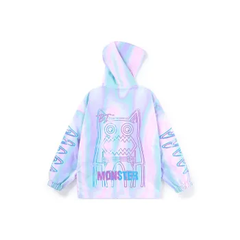 BIRDTALK Jackets Unisex Dazzling Color