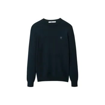 HLA Knitwear Men Dark Blue Pattern B1