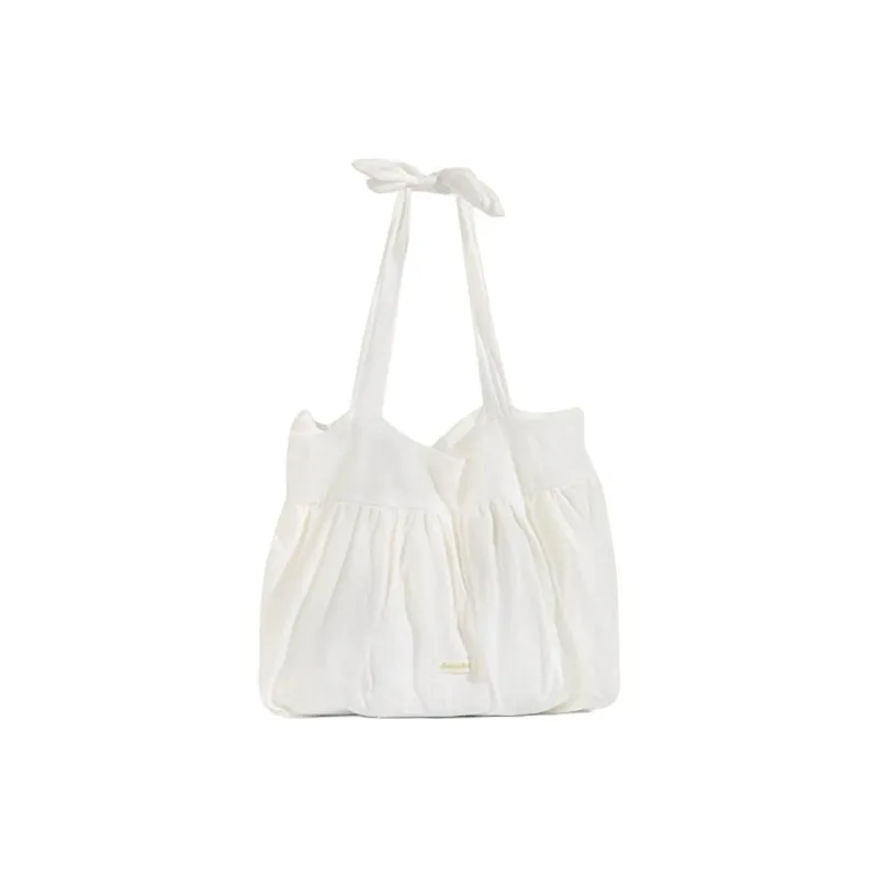Jade En Plus Canvas Shoulder Bag Regular Women's Multicolor-19
