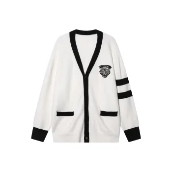 TCH FW23 Knit Cardigans Unisex White