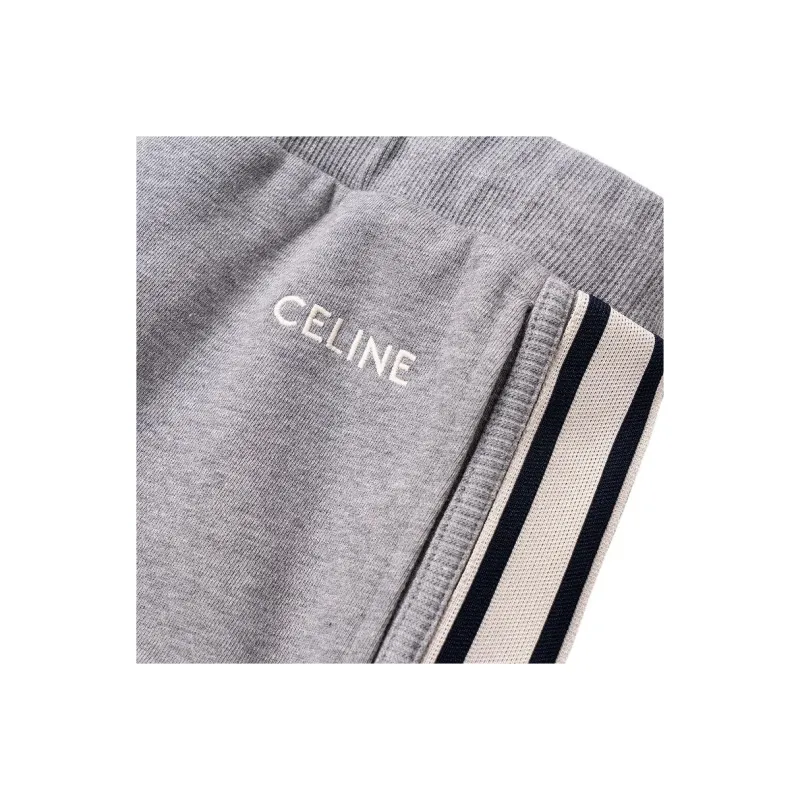 CELINE Mini Jogger Shorts In Cotton Fleece-3