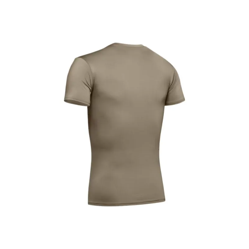 Under Armour TacticalHeatGear T Shirt Men's Tan-1