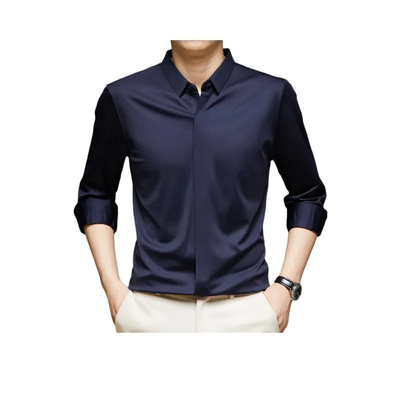 PIERRE CARDIN Shirt Men's Burgundy-6