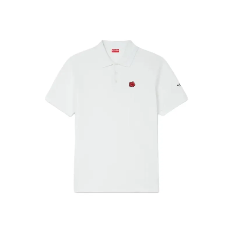 KENZO Boke Flower Short Sleeved Polo Shirt-0