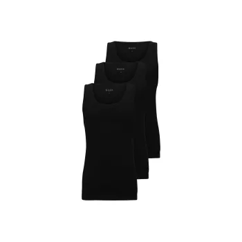 HUGO BOSS Tank Top Men's 3 Pack Black