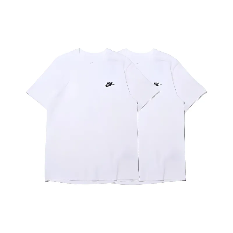 Nike T Shirt Men's 2 Pack White-0