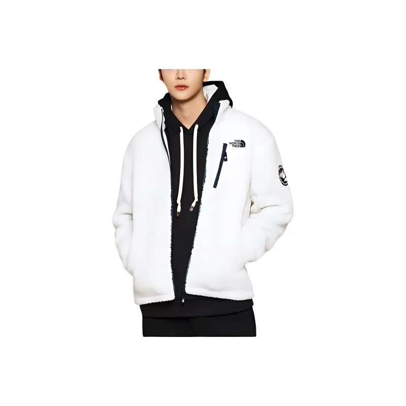 THE NORTH FACE THE NORTH FACE Apparel Collection Rimo Fleece Jacket Jackets & Coats Unisex White-2