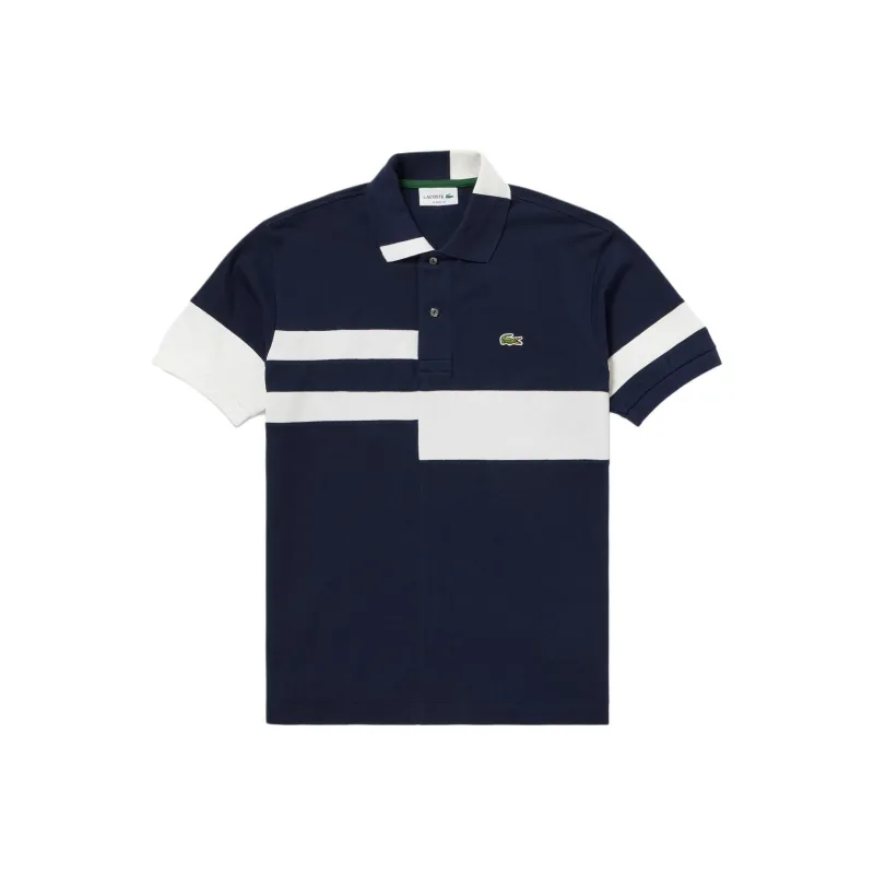 LACOSTE Polo Shirt Men's Marine Blue-0