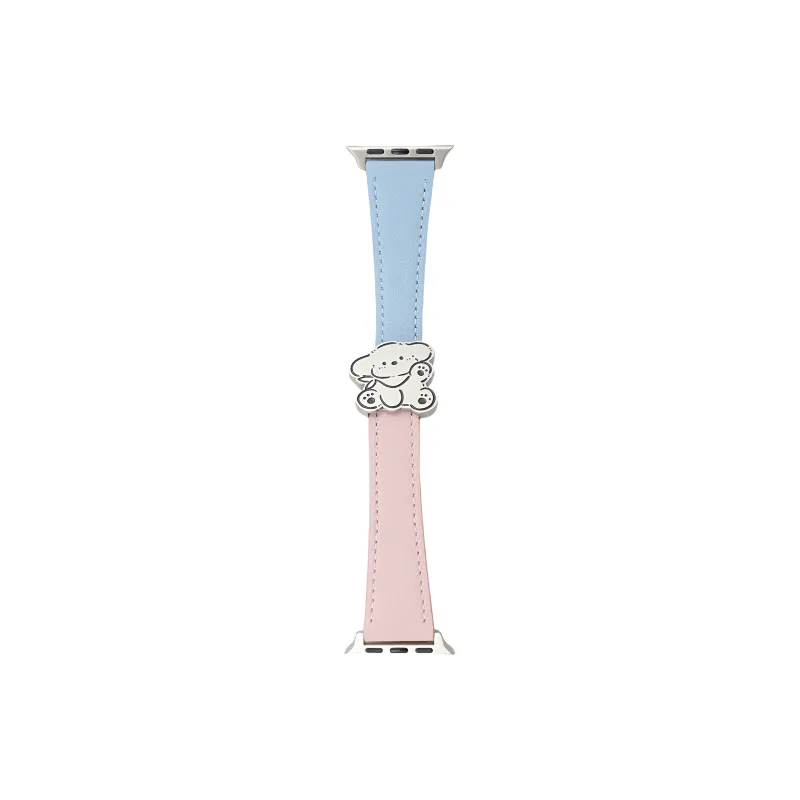 Vobafe Watch Band Apple Compatibility 130mm Genuine Leather Material-4