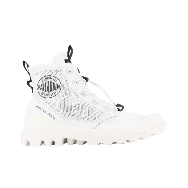 Palladium Pampa Ankle Boots Unisex White-1