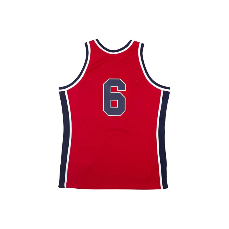 Mitchell & Ness Basketball Jerseys Unisex Red-1