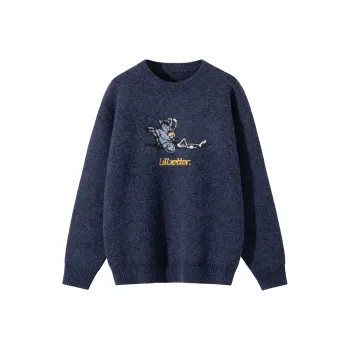 Lilbetter Sweaters Men Navy Blue