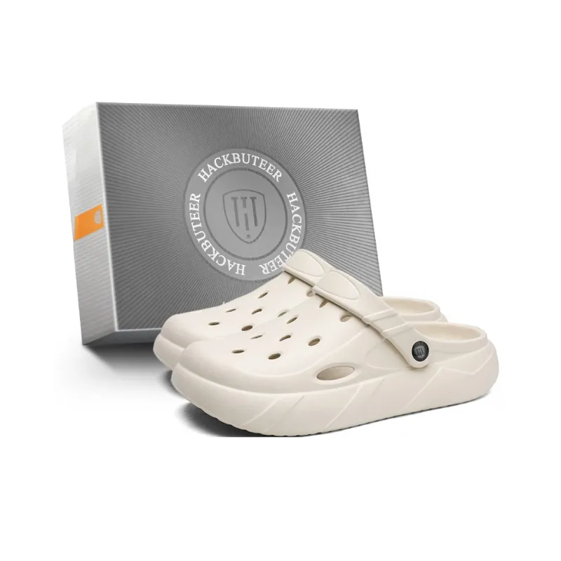 HACKBUTEER Closed Toe Slippers Unisex-5