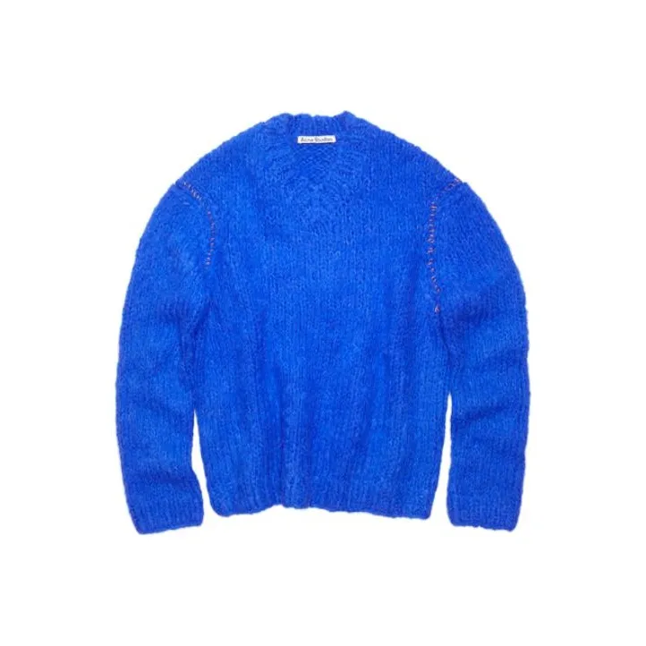 Acne Studios V-Neck Knitted Sweater-0