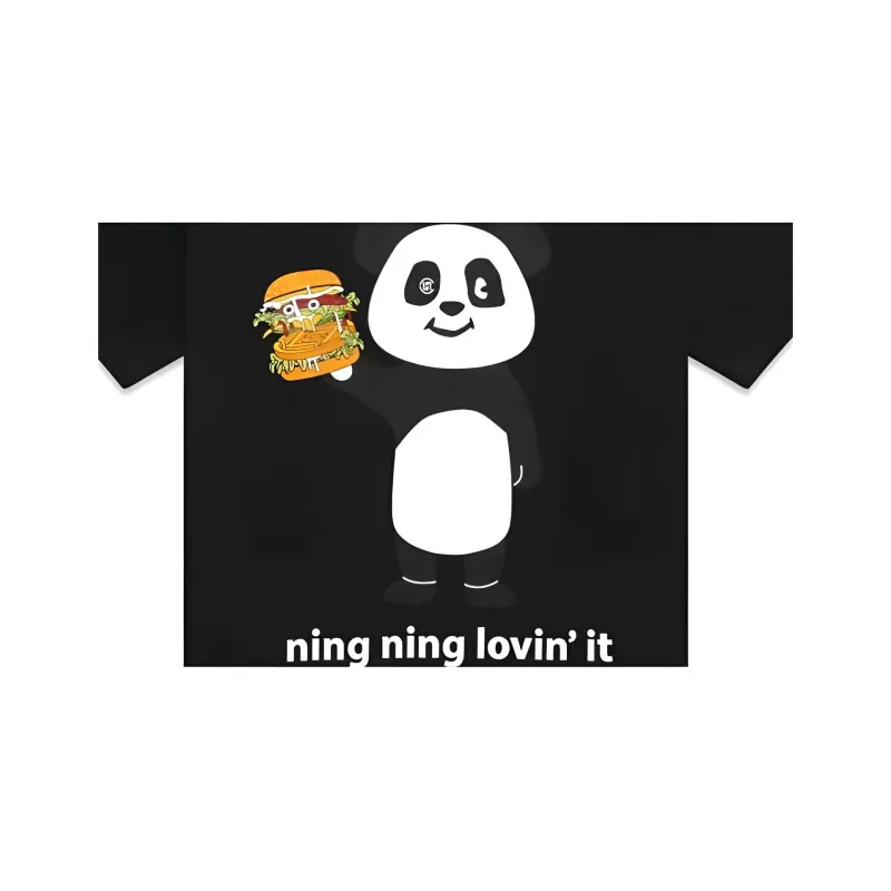 CLOT X McDonald's T Shirts Unisex Black-1