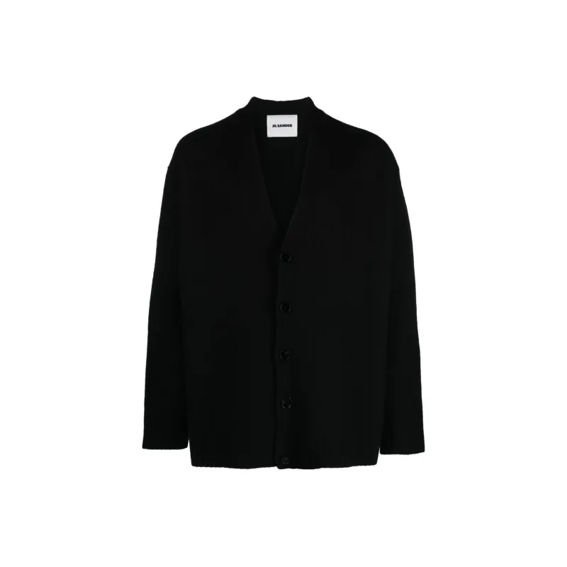 JIL SANDER V Neck Button Down Cardigan-0
