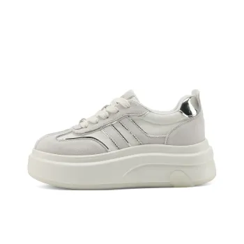 FIVE PLUS Anti Slip Wear Resistant Low Top Skateboard Shoes Women's