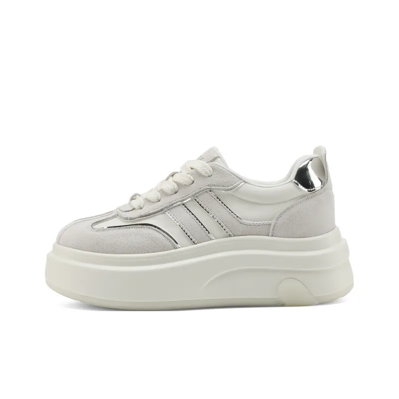 FIVE PLUS Anti Slip Wear Resistant Low Top Skateboard Shoes Women's-0