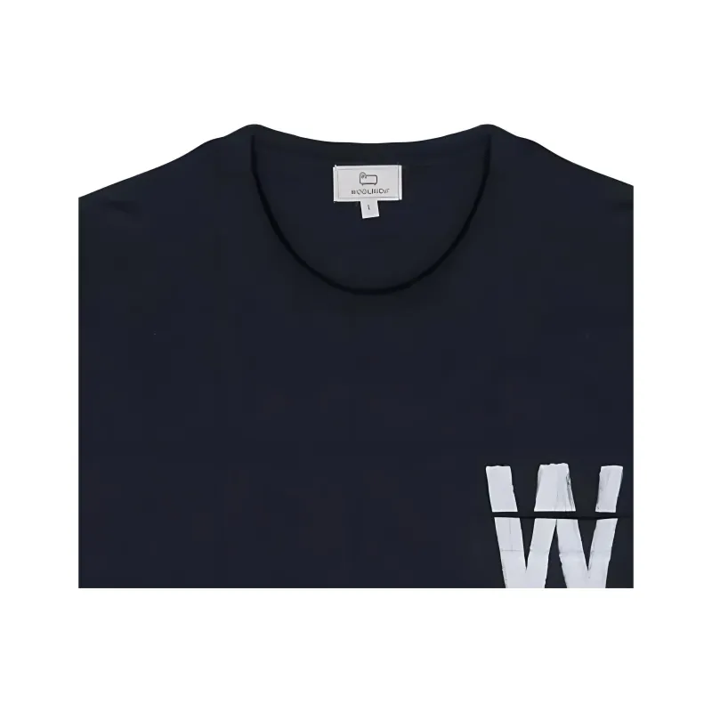 WOOLRICH Graphic Printed Crewneck T Shirt-2
