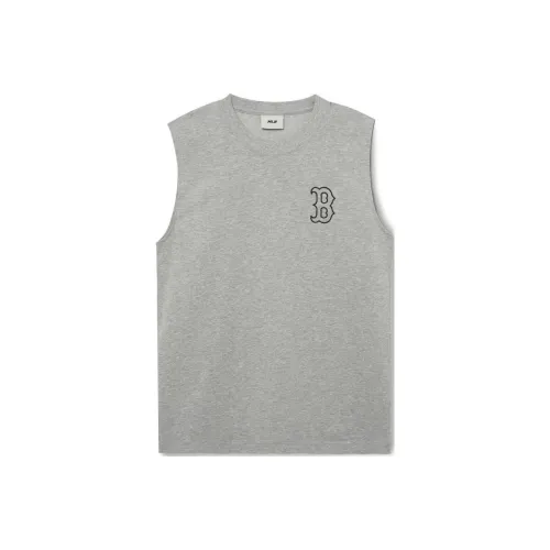 MLB Boston Red Sox Tank Tops Unisex Gray