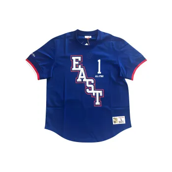 Mitchell Ness T Shirts Men Blue