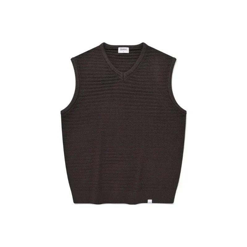 COVERNAT SS23 Tank Top Unisex Charcoal Gray-0