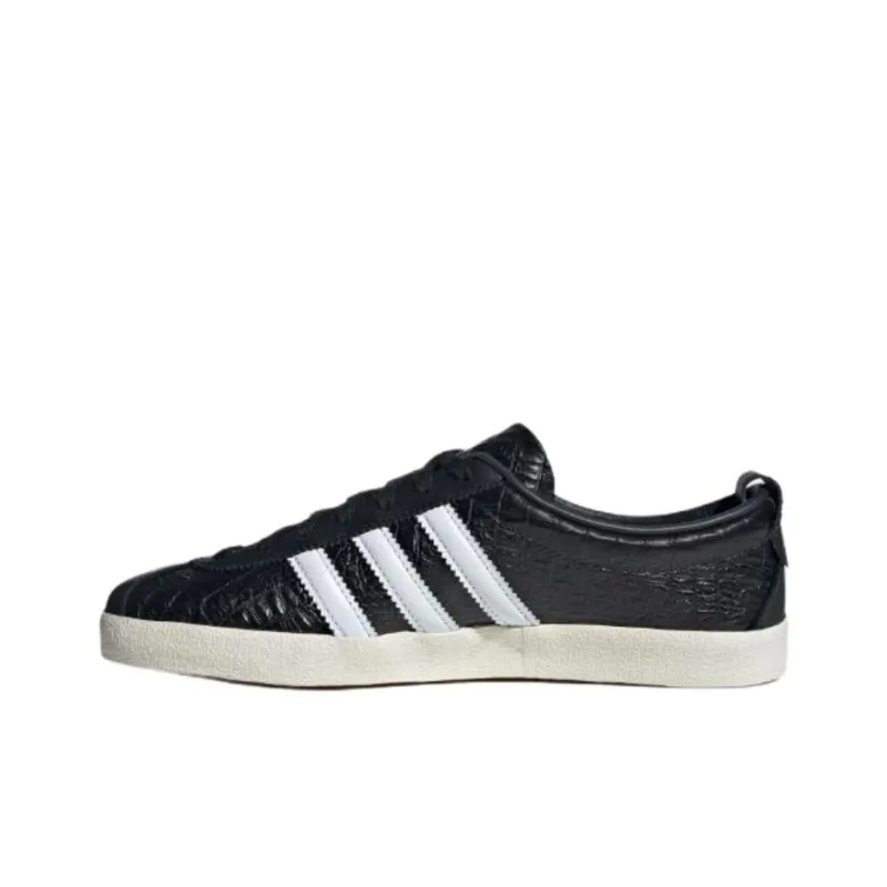 Adidas Blanc Black White Crocodile Women's-1