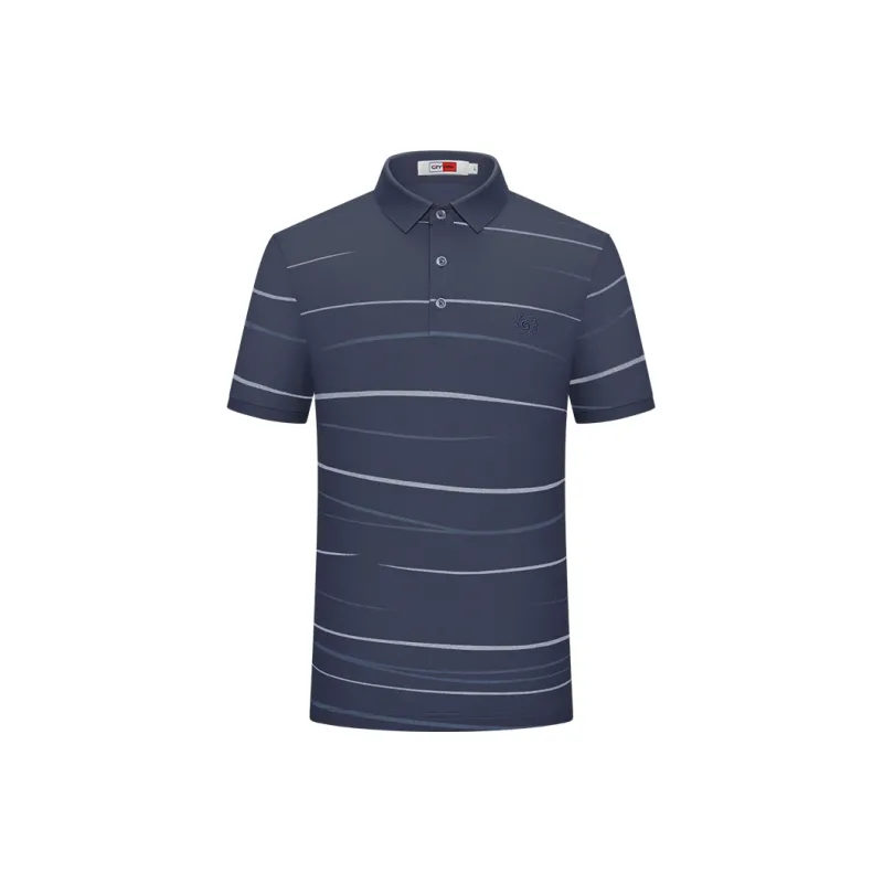 GY Goldlion Polo Shirt Men's Royal Blue-0