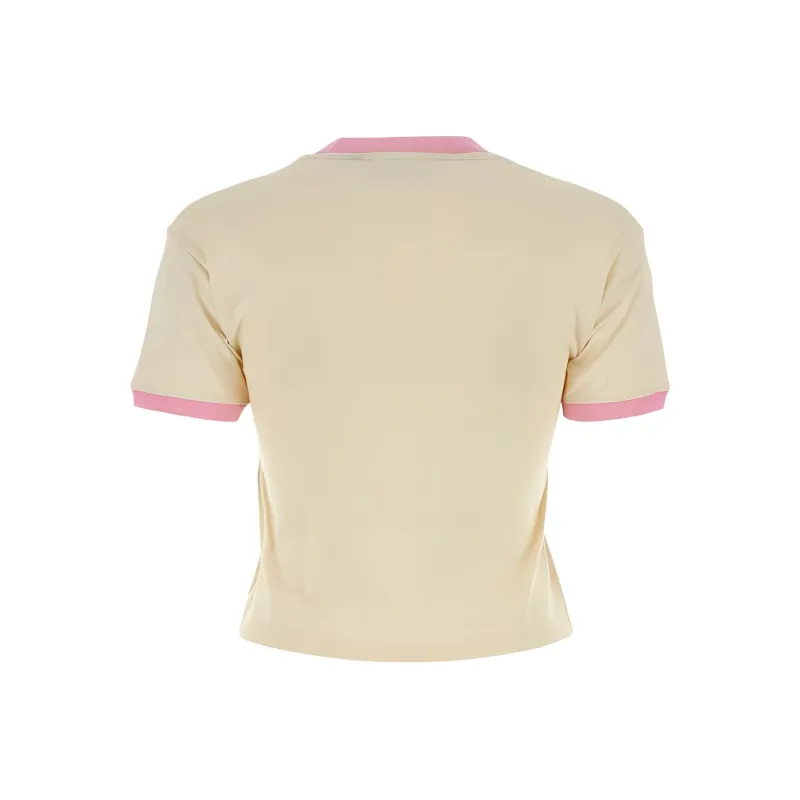 GCDS T Shirts Women's Yellow-1