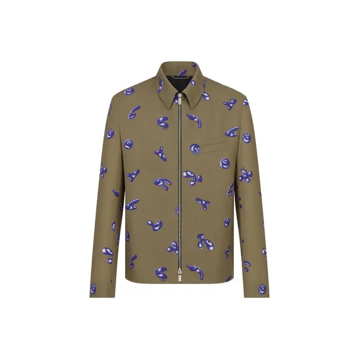 DIOR X Kenny Scharf Zipped Jacket-0