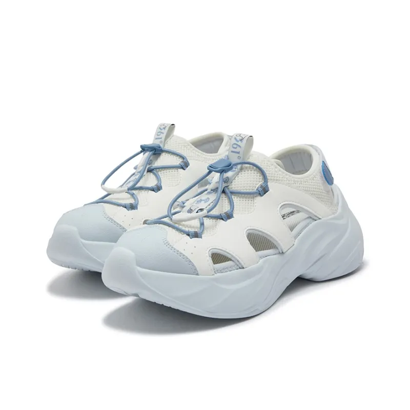 361° Anti Slip Wear Resistant River Trekking Shoes Women's Glass Blue-2