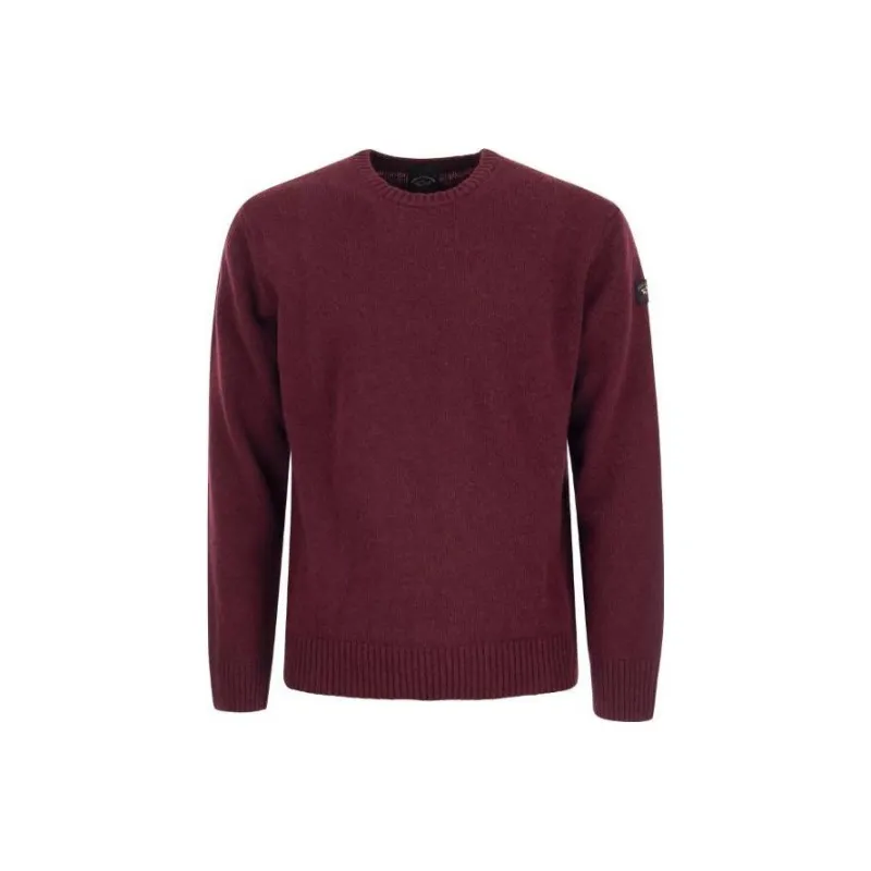 Paul & Shark Sweaters Men Red-0