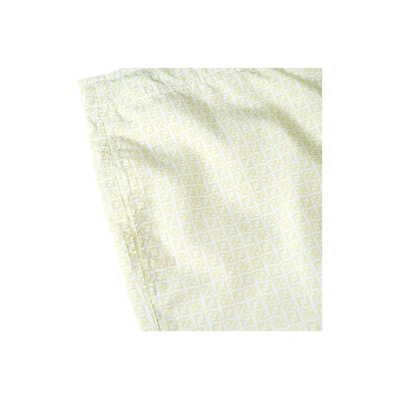 FENDI SS22 Casual Shorts Men's Light Green-3