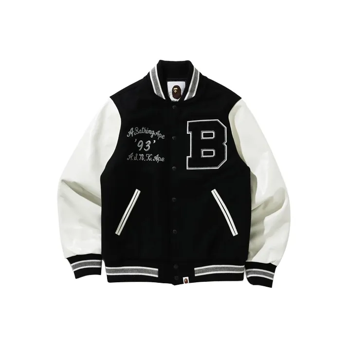 A BATHING APE Varsity Jacket-0