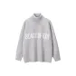 Light Gray Turtleneck Style