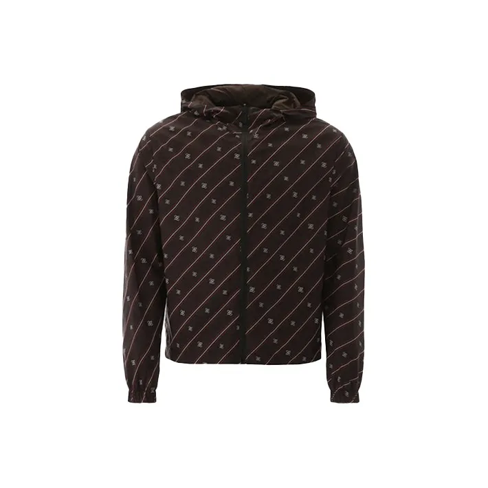 FENDI Jackets Coats Men's Brown-0
