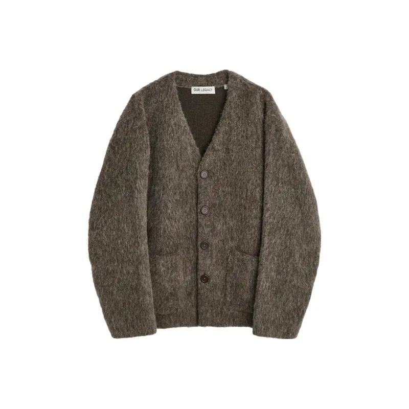 OUR LEGACY V neck Button up Cardigan-0