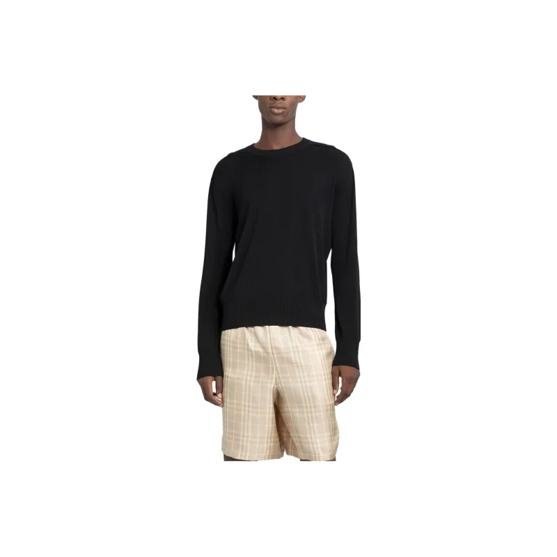 Burberry Sweaters Men Black-0
