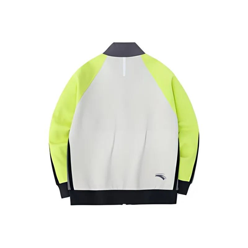 Anta x Robert Geller Jacket Unisex Oatmeal Gray-1