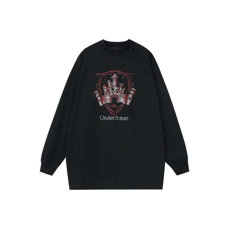 Undersober T Shirt Unisex Black-0