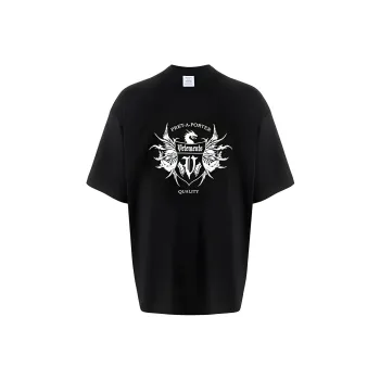 Vetements Black Label Logo T Shirt