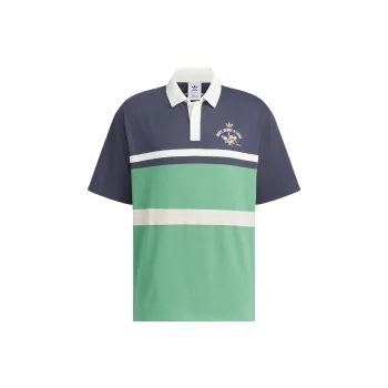 Adidas x DISNEY HDL POLO SS U Polo Shirt Unisex Dark Navy Blue/Green