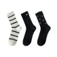 3 Pack (D-White Stripes+Black Heart+Black Bowknot)