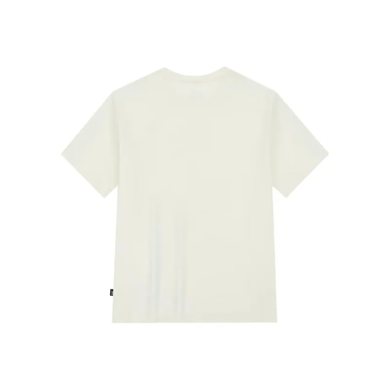 361° T Shirt Unisex Cream White/Super Black-1