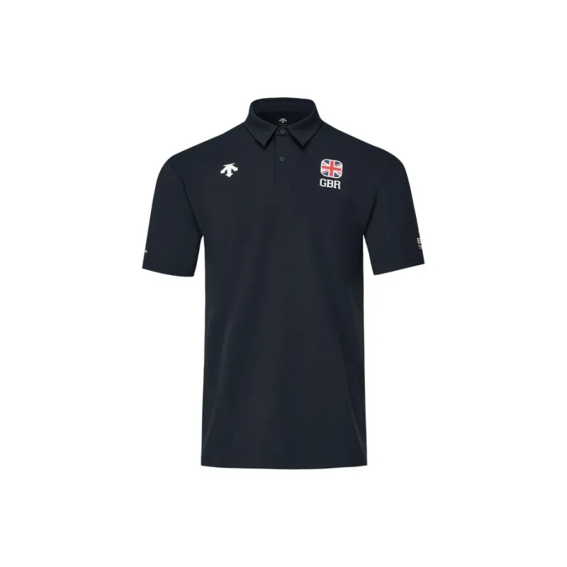 DESCENTE Short Sleeved Polo Shirt Men's-0