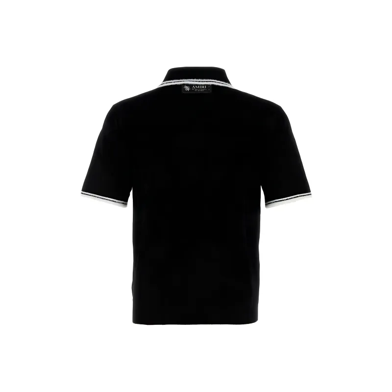 AMIRI Ma Leopard Polo Shirt-1